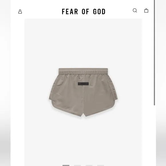 Essentials Running Short in Desert Taupe