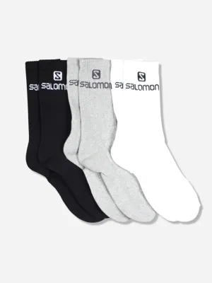 Everyday Crew 3-Pack - White/Alloy/Black