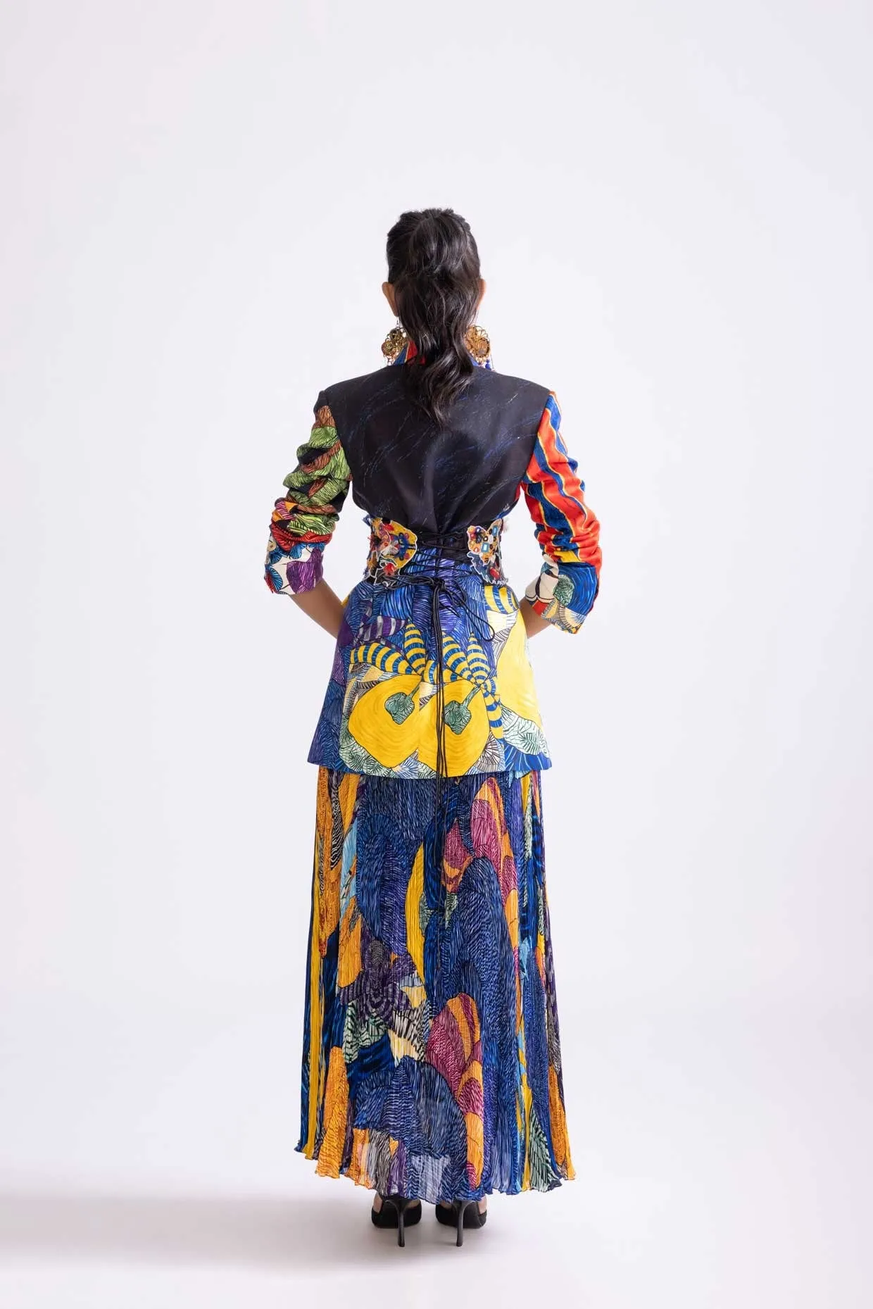 Evie Blazer, Monica Skirt & Sila Corset Belt