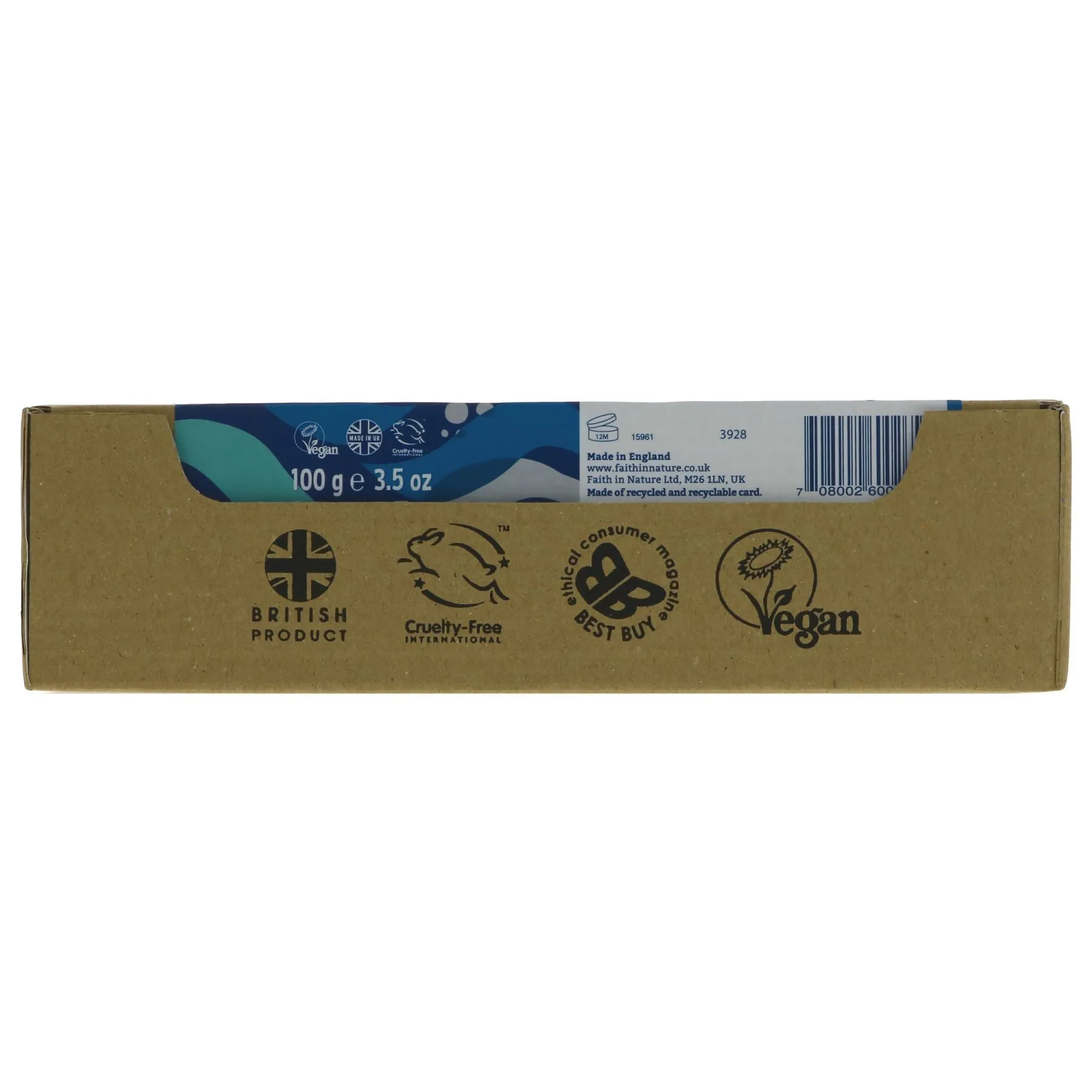Faith In Nature | Loose Soap - Fragrance Free - With seaweed | 100g