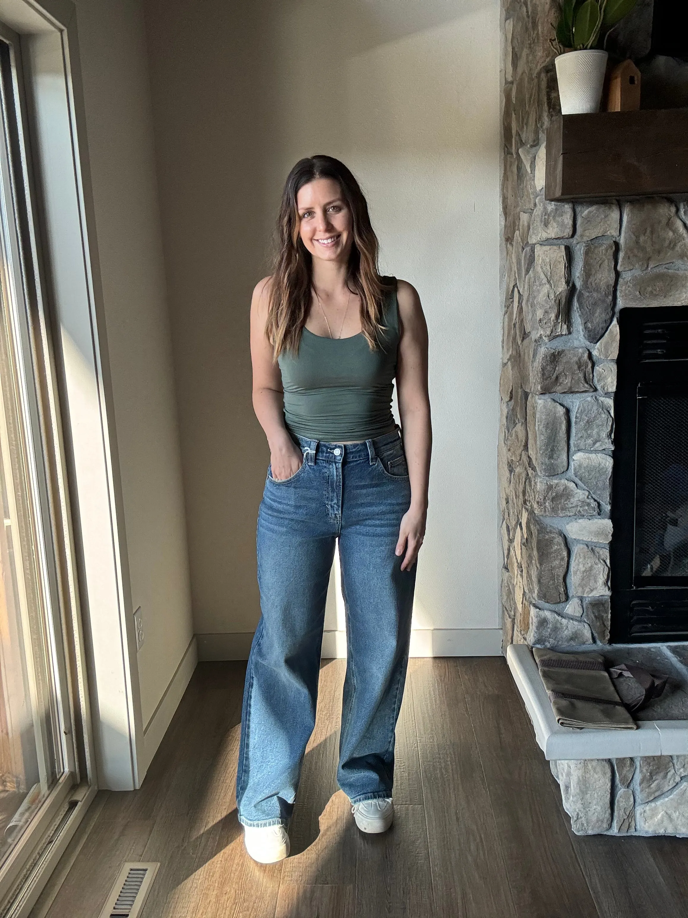 favorite relaxed vintage wash jeans