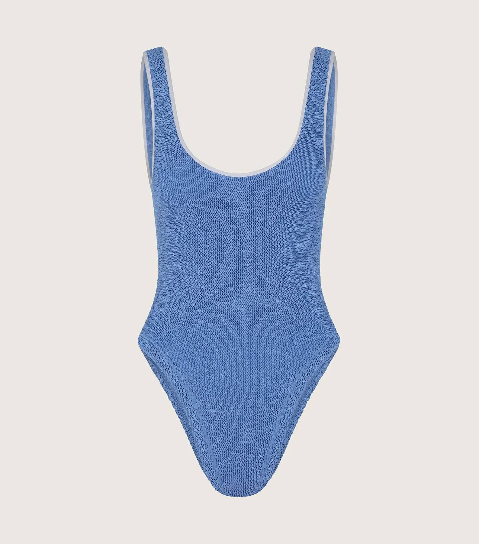 Faye Swim - Cornflower/White