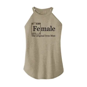 Female Ironman Rocker Tank Top