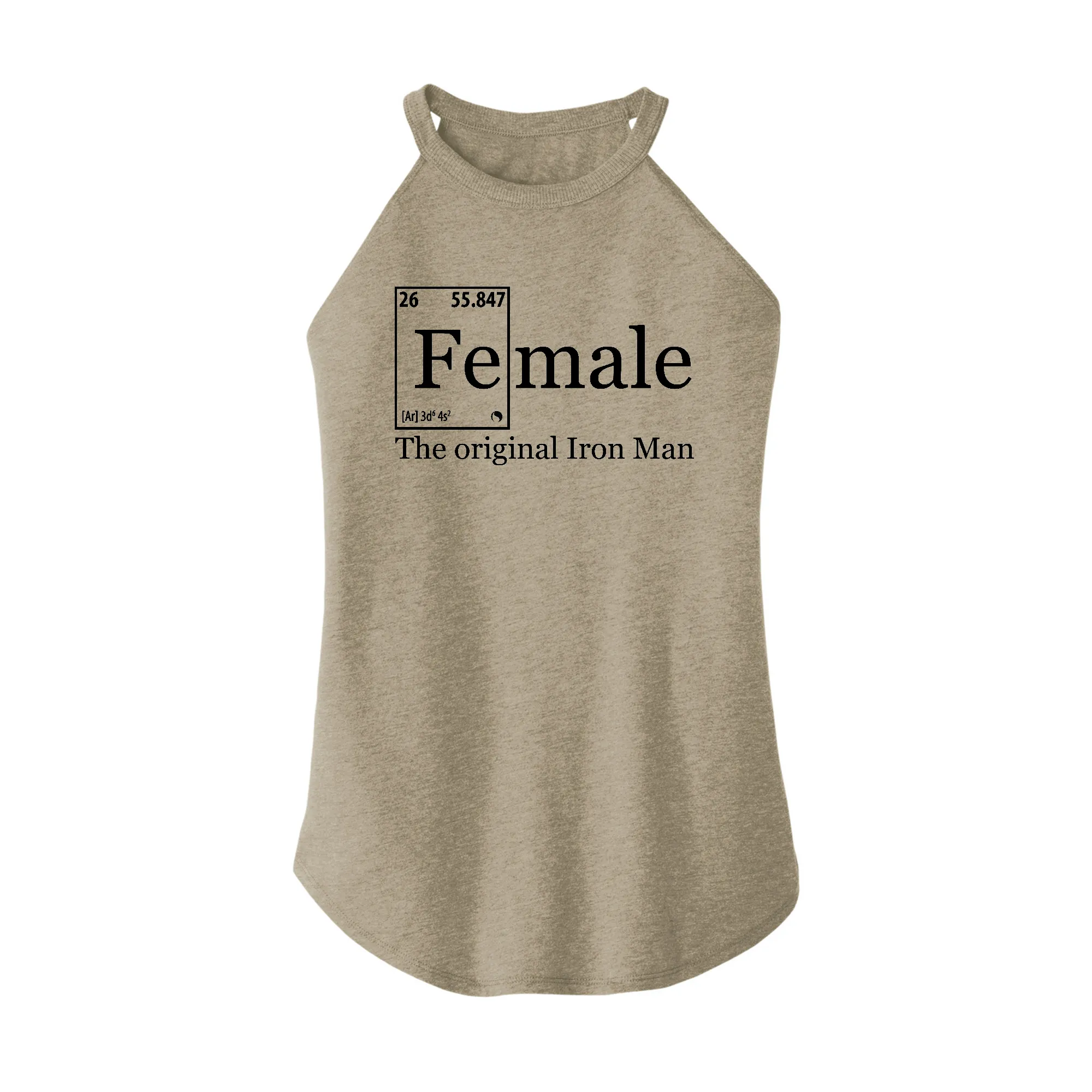 Female Ironman Rocker Tank Top