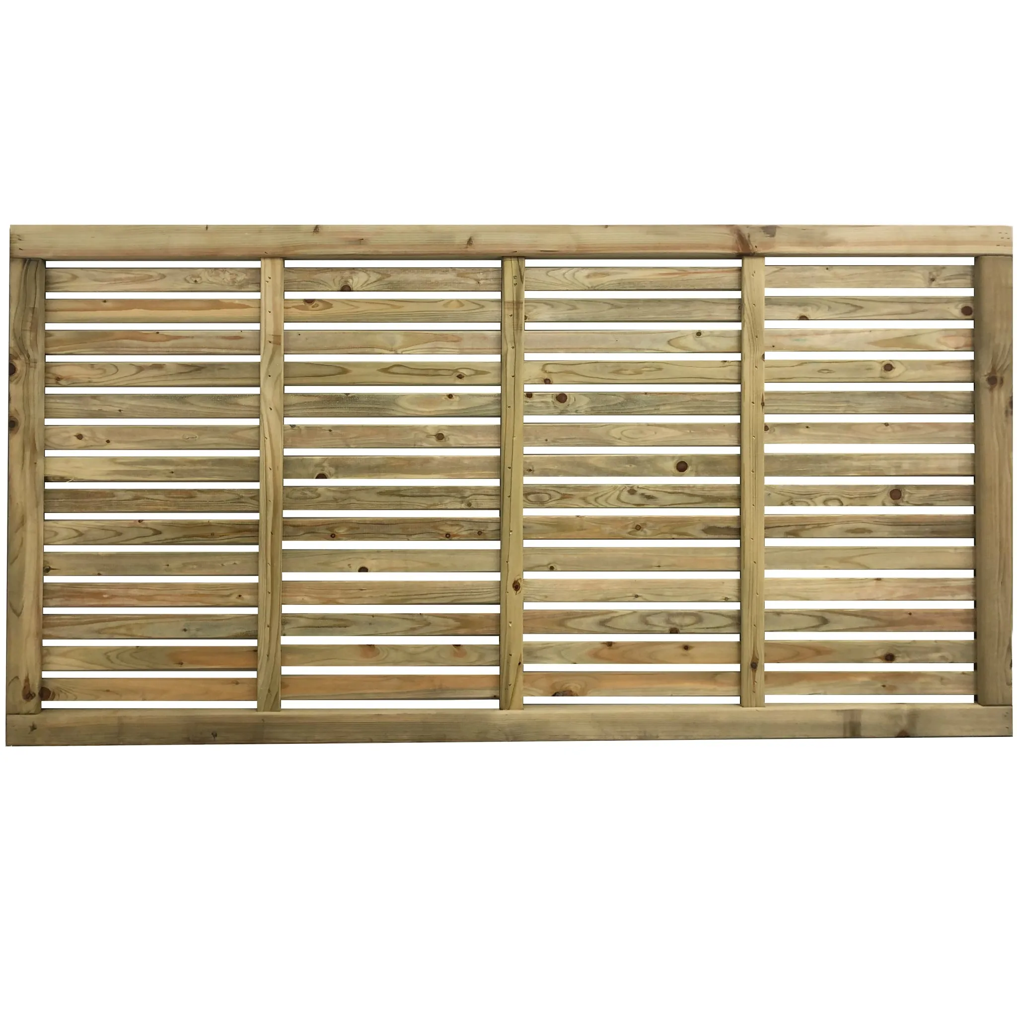 Fence Panel Slatted