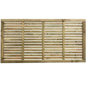 Fence Panel Slatted