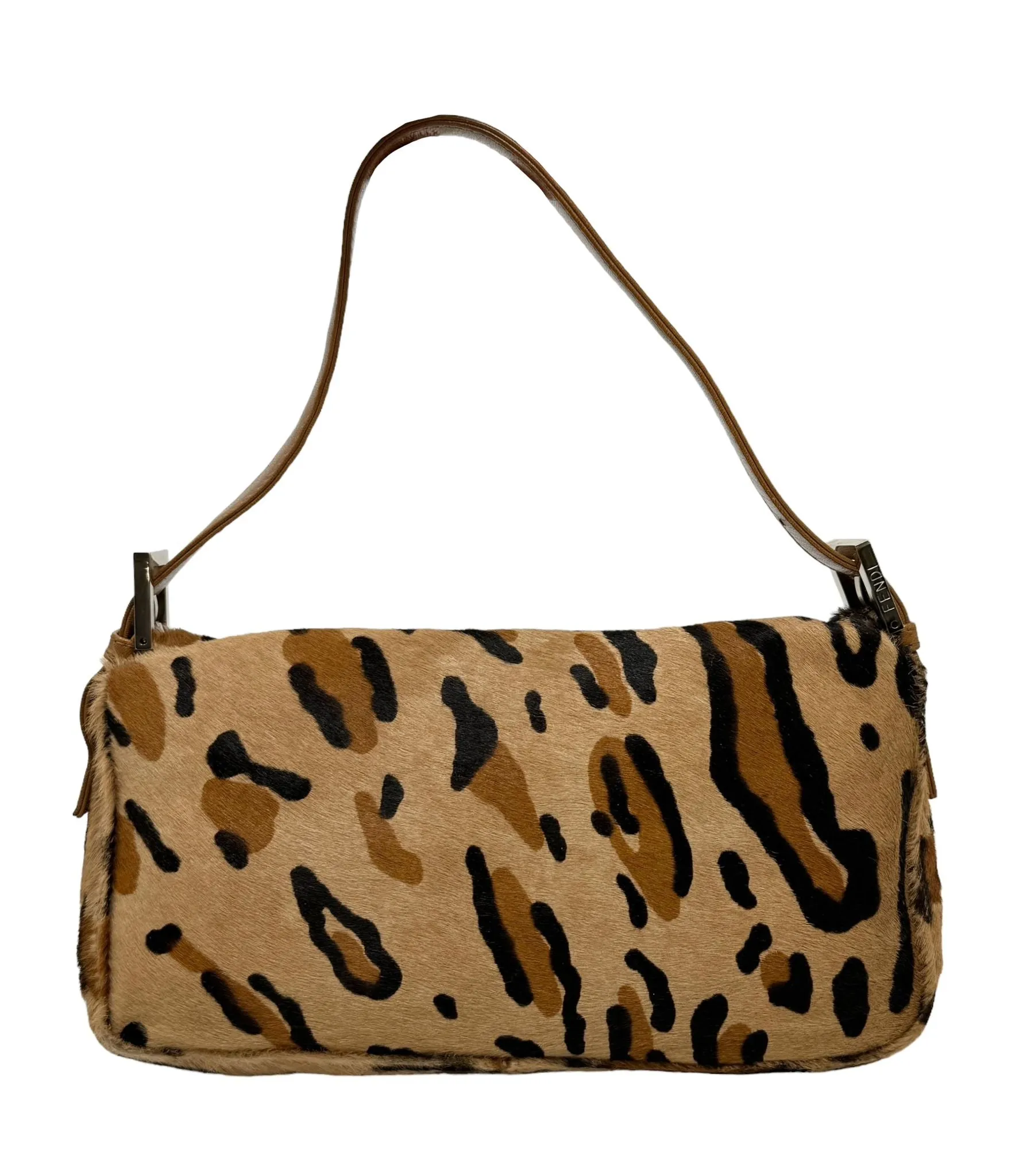 Fendi Leopard Print Baguette