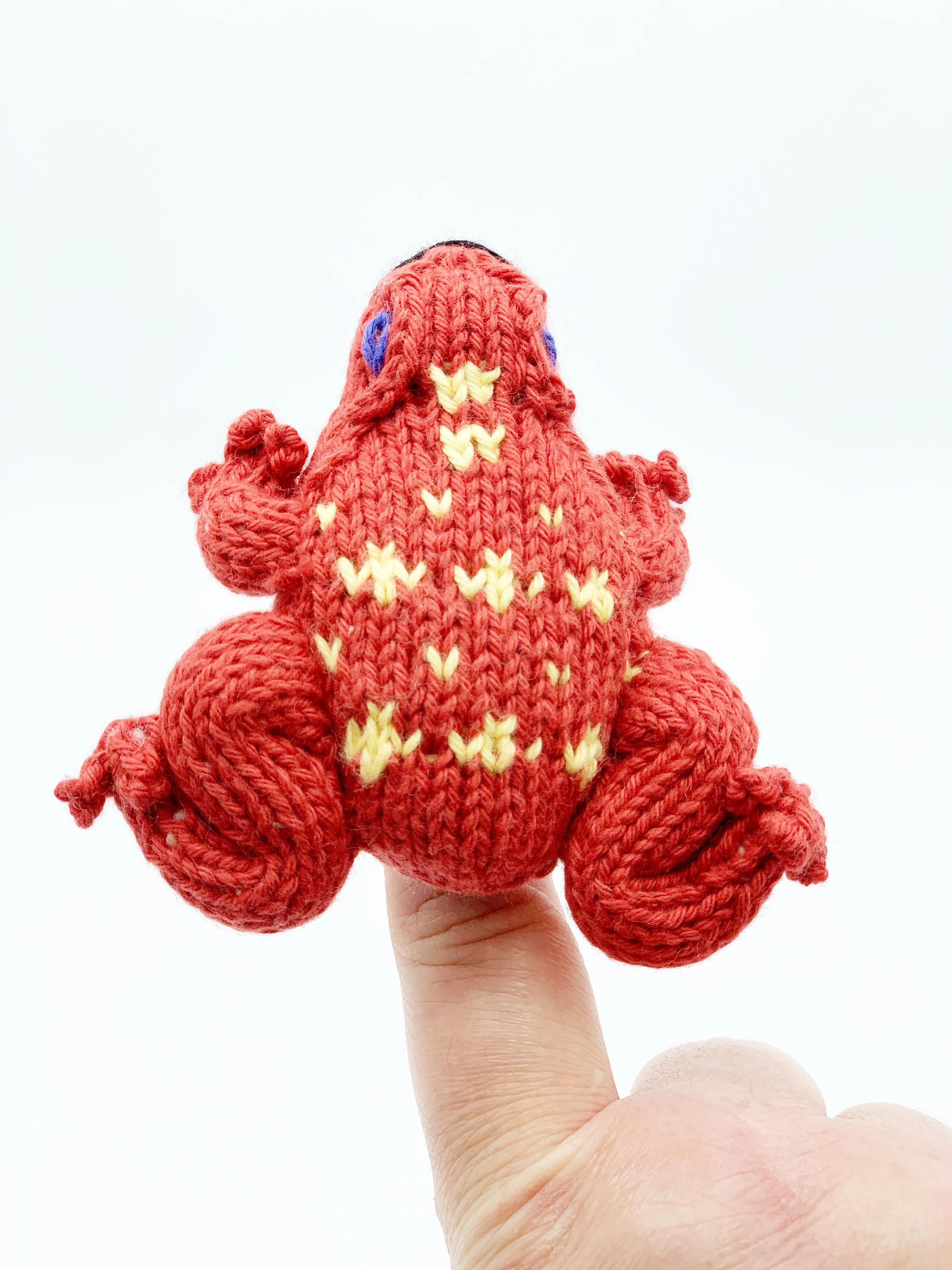 Finger puppets of animals and creatures found at home