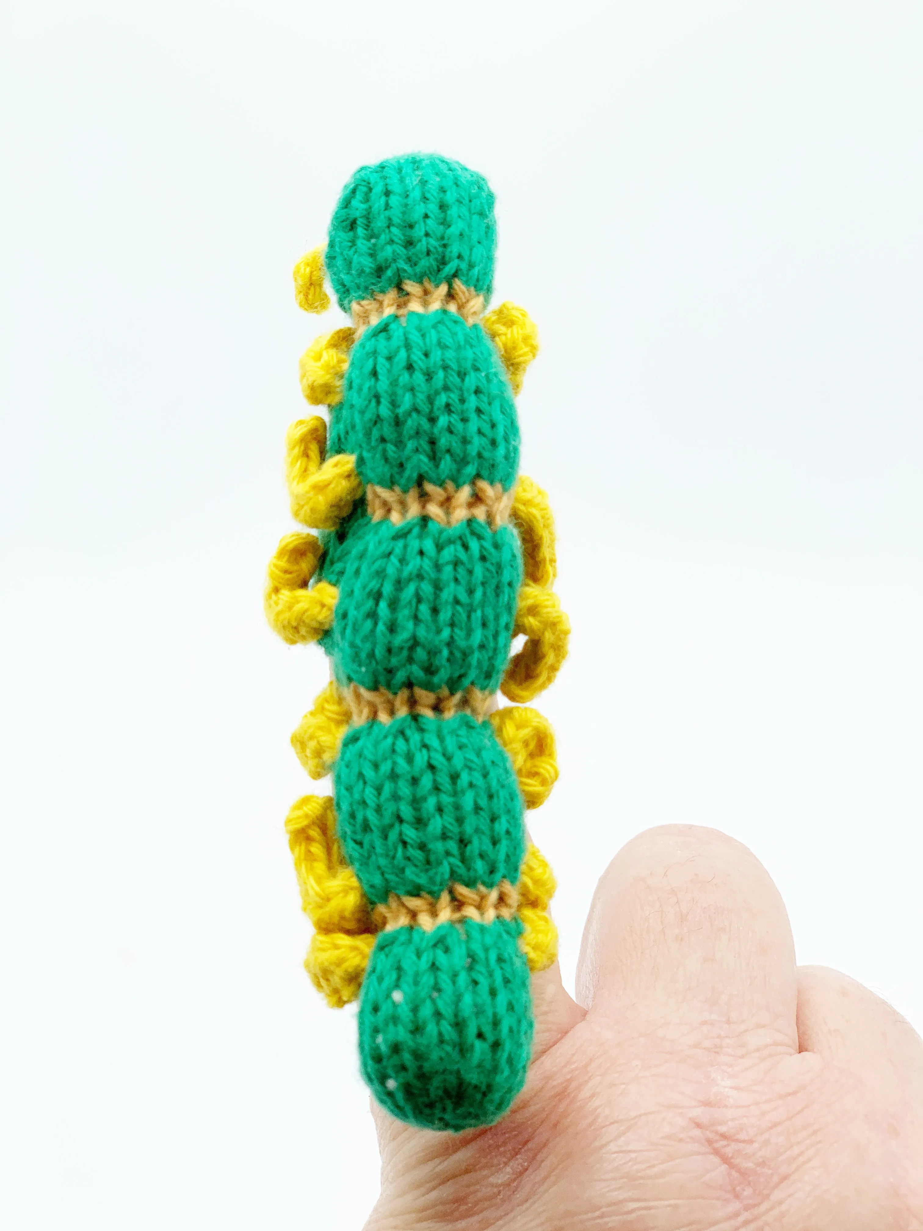 Finger puppets of animals and creatures found at home