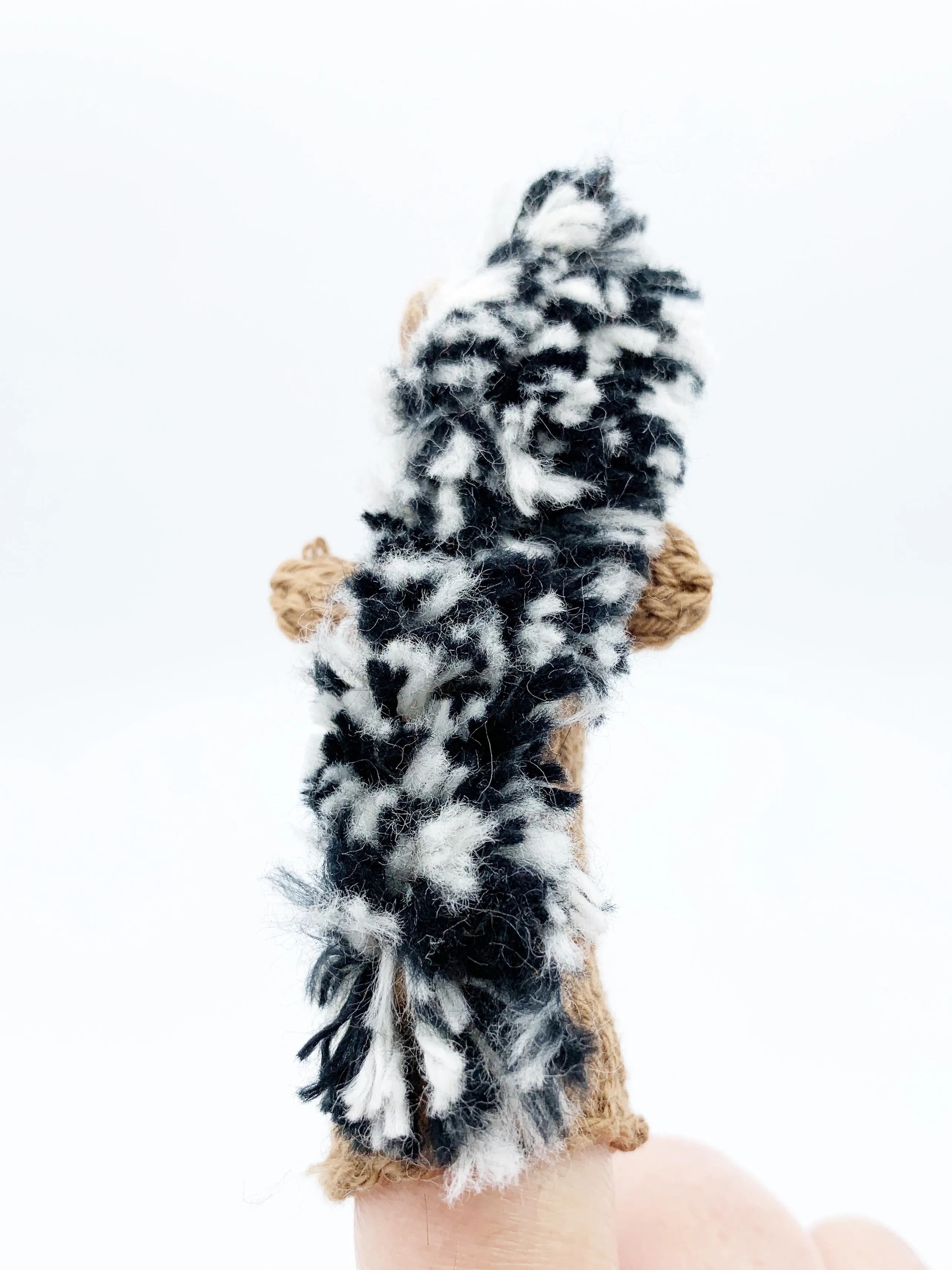 Finger puppets of animals and creatures found in the wild