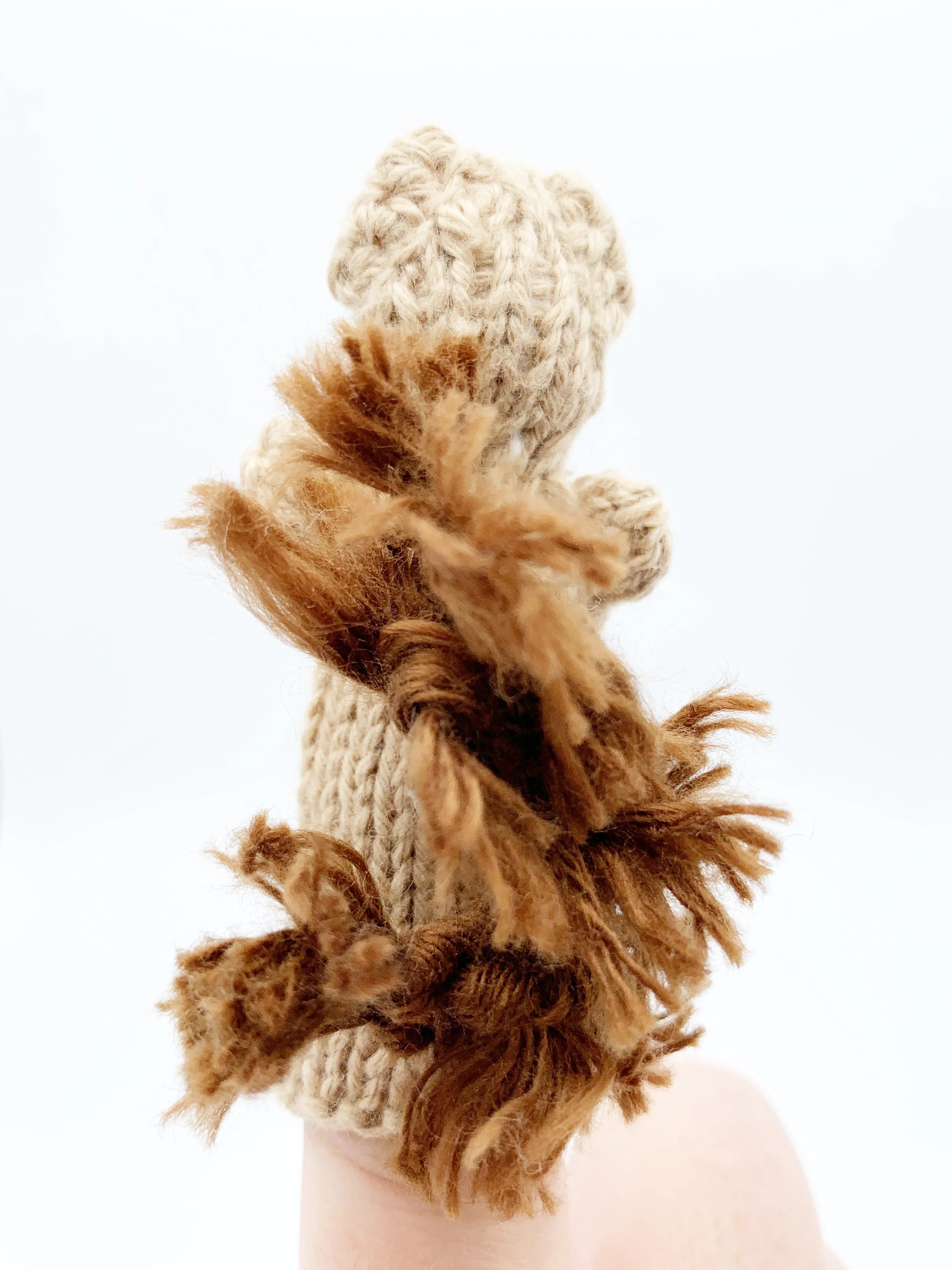 Finger puppets of animals and creatures found in the wild