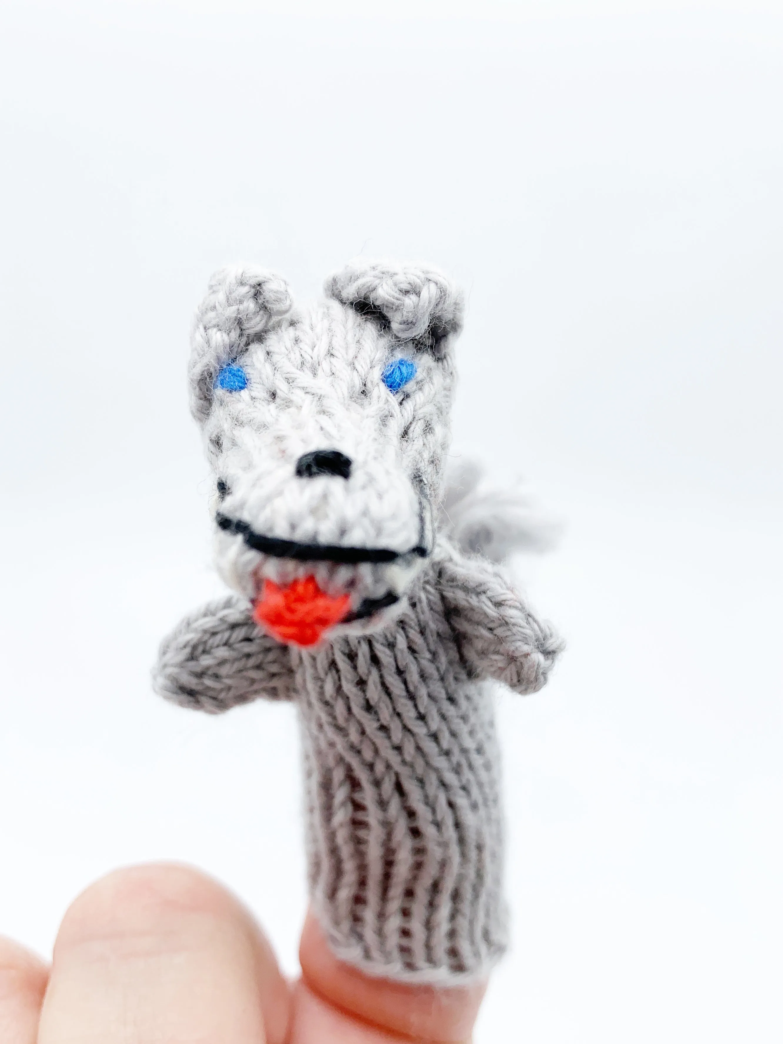 Finger puppets of animals and creatures found in the wild