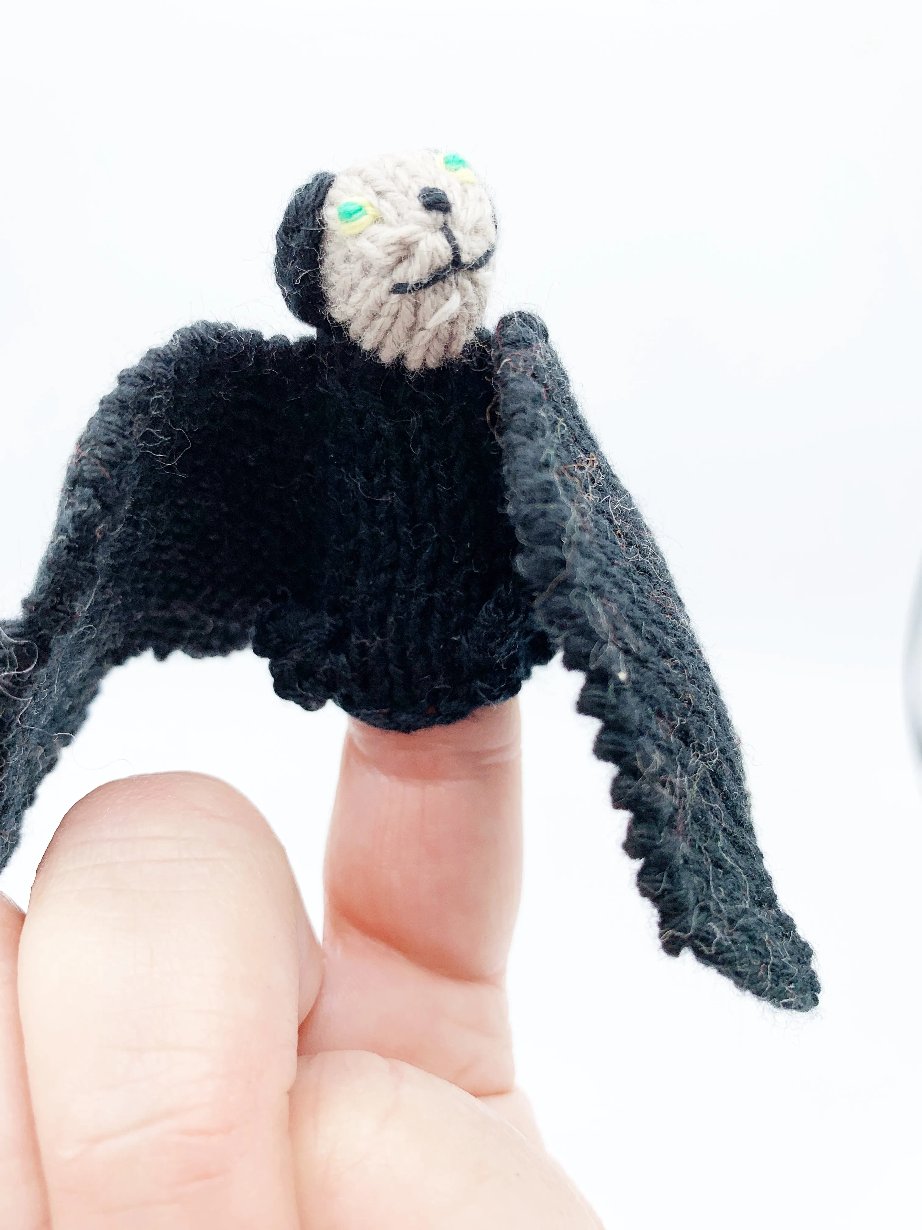 Finger puppets of animals and creatures found in the wild