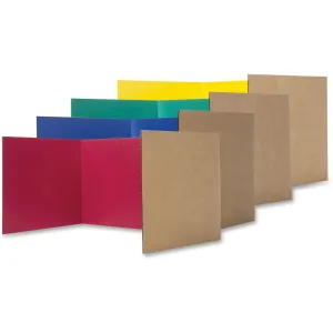 Flipside Color Tri-fold Study Carrel