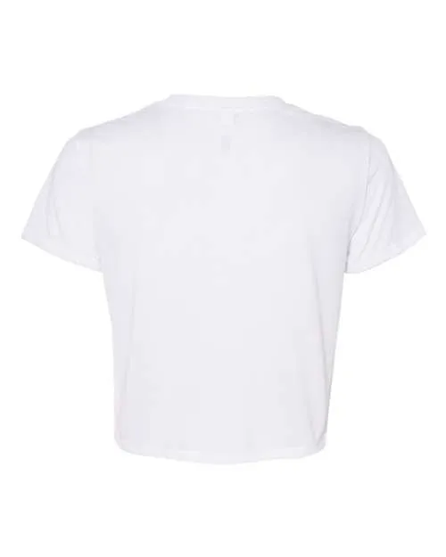 Flowy Crop Miami Tee