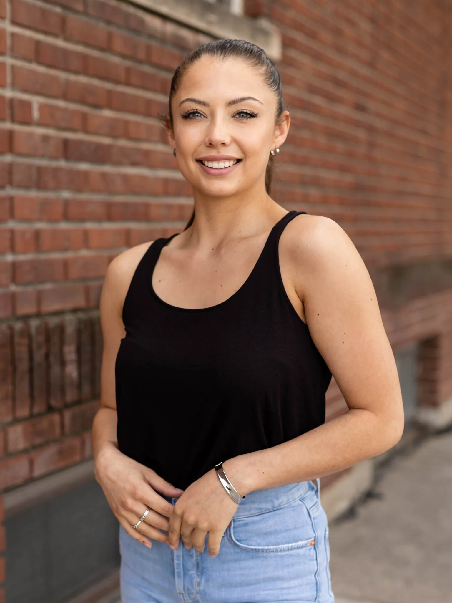 Flowy Hem Sleevless Tank Top