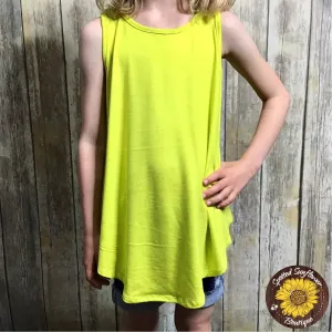 Flowy Round Hem Tank