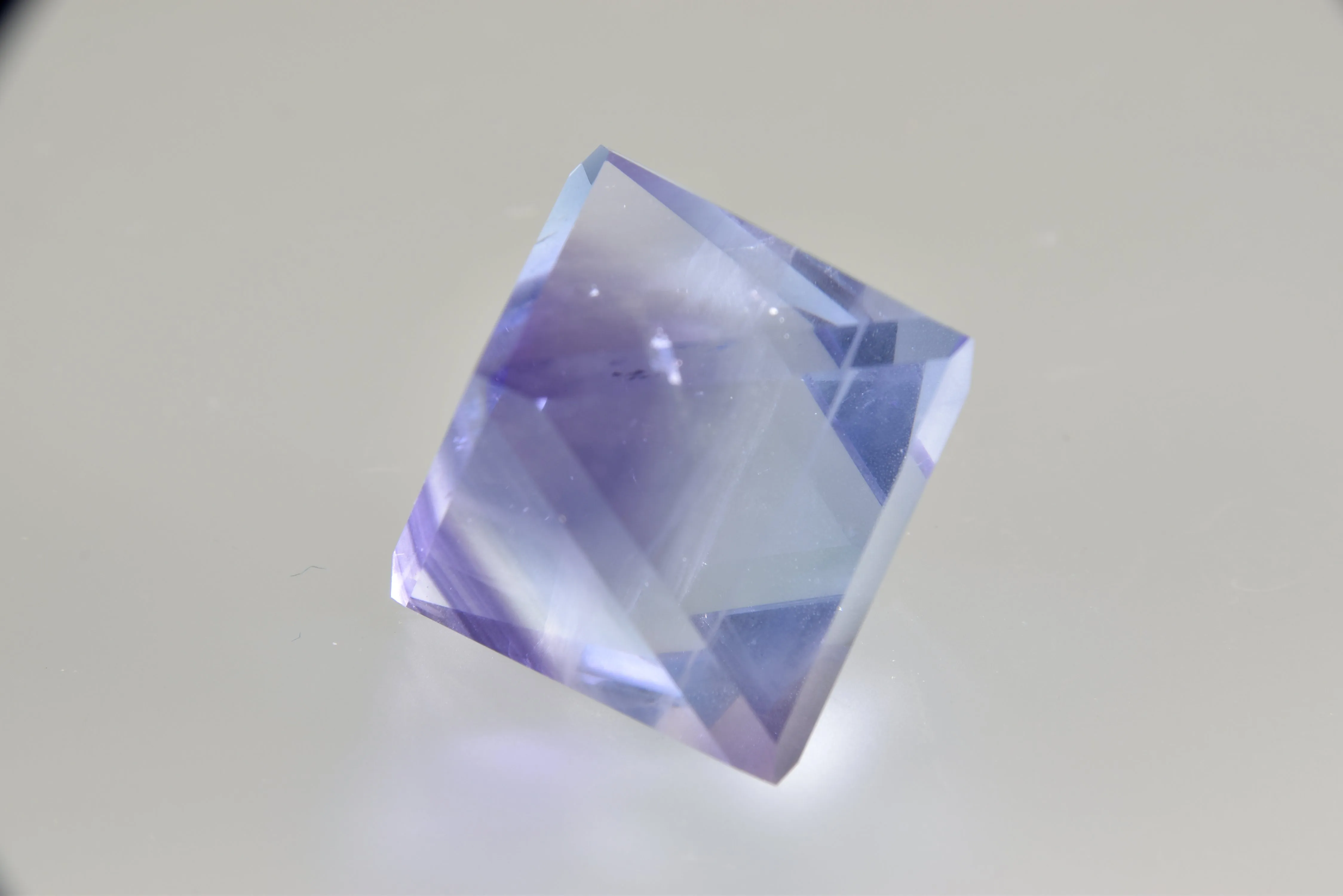 Fluorite, Denton Mine, Harris Creek District, Southern Illinois 2.4 cm on edge $150. Online 10/9