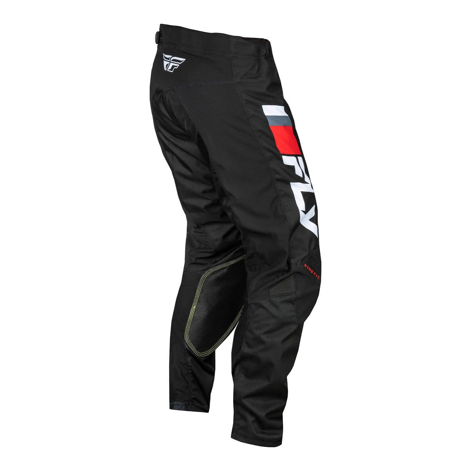 Fly Racing 2024 Youth Kinetic Prix Pants - Red / White / Grey