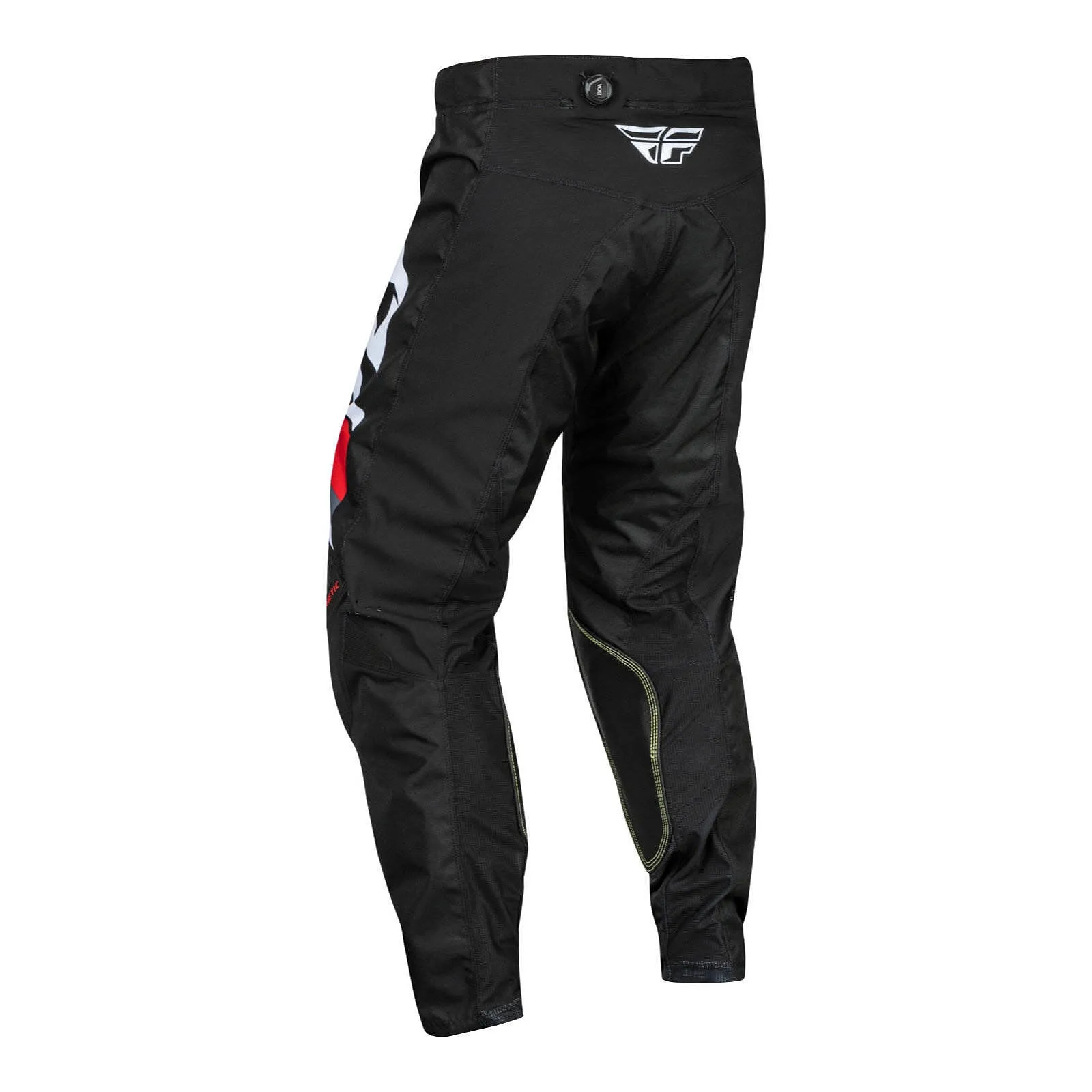 Fly Racing 2024 Youth Kinetic Prix Pants - Red / White / Grey