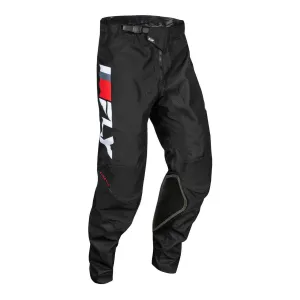 Fly Racing 2024 Youth Kinetic Prix Pants - Red / White / Grey