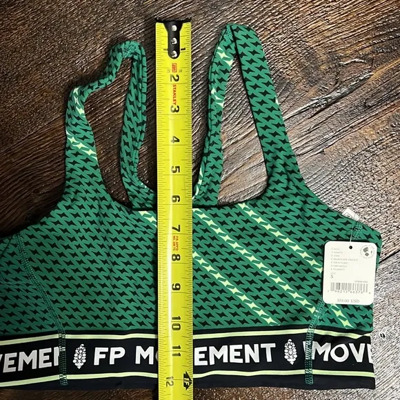 FP Movement Never Better Logo Square Neck Bra