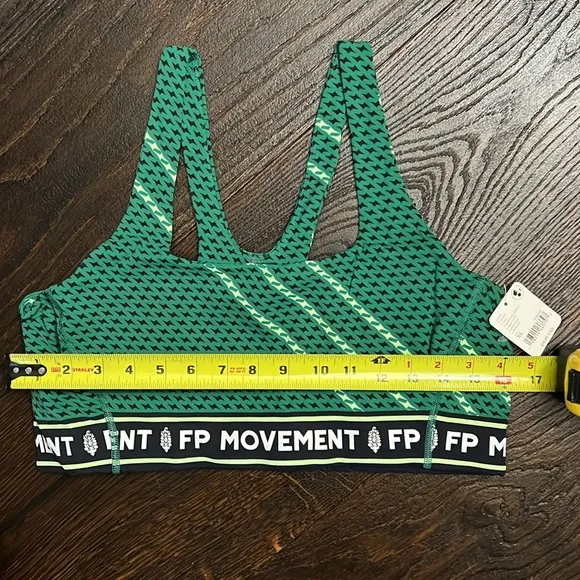 FP Movement Never Better Logo Square Neck Bra