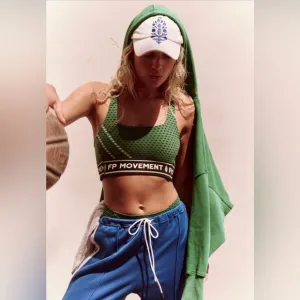 FP Movement Never Better Logo Square Neck Bra