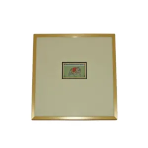 Framed Giclee of Chinoiserie Elephant