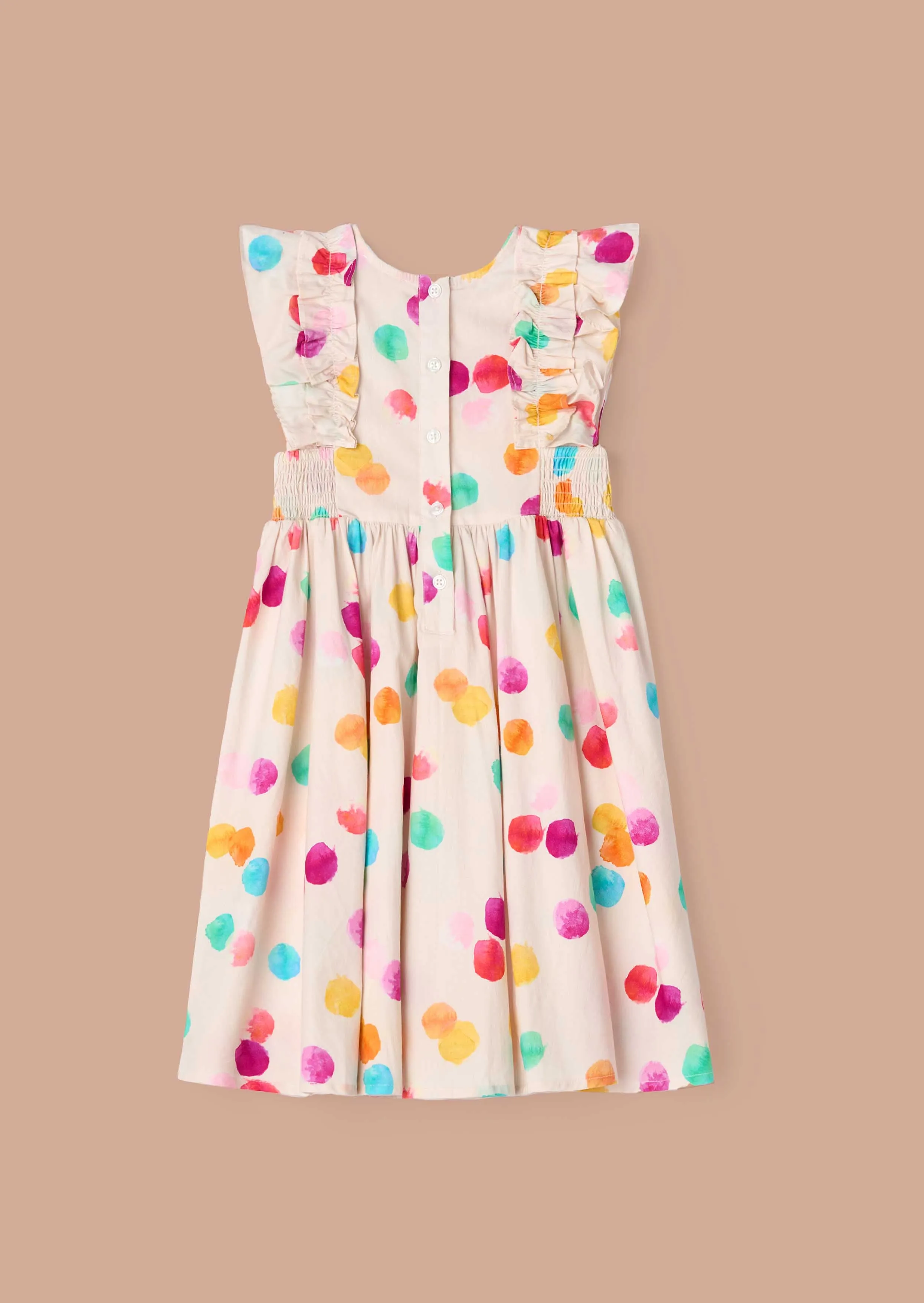 Francesca Multi Shirred Panel Dress