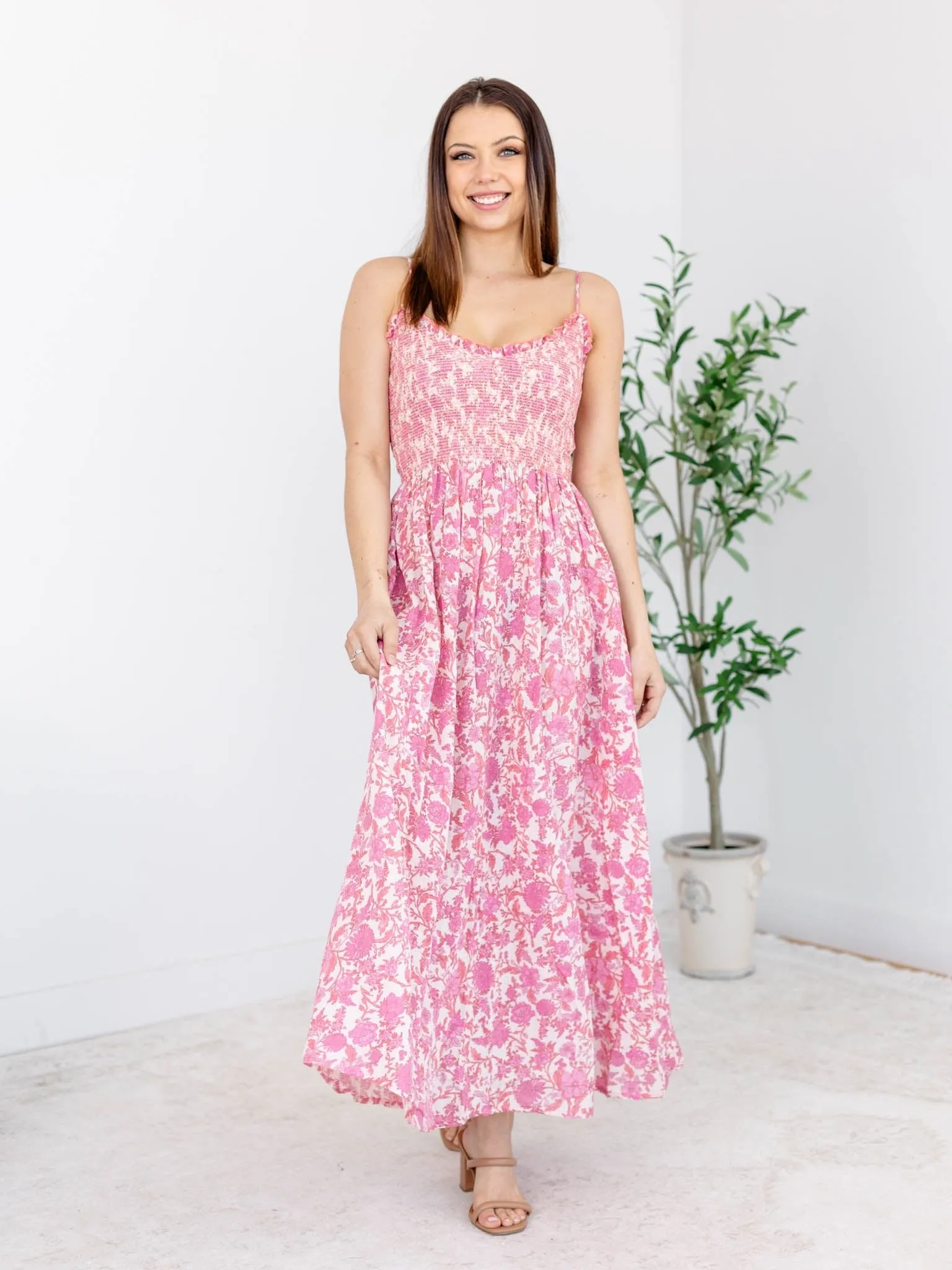 Free People Sweet Nothings Midi Dress