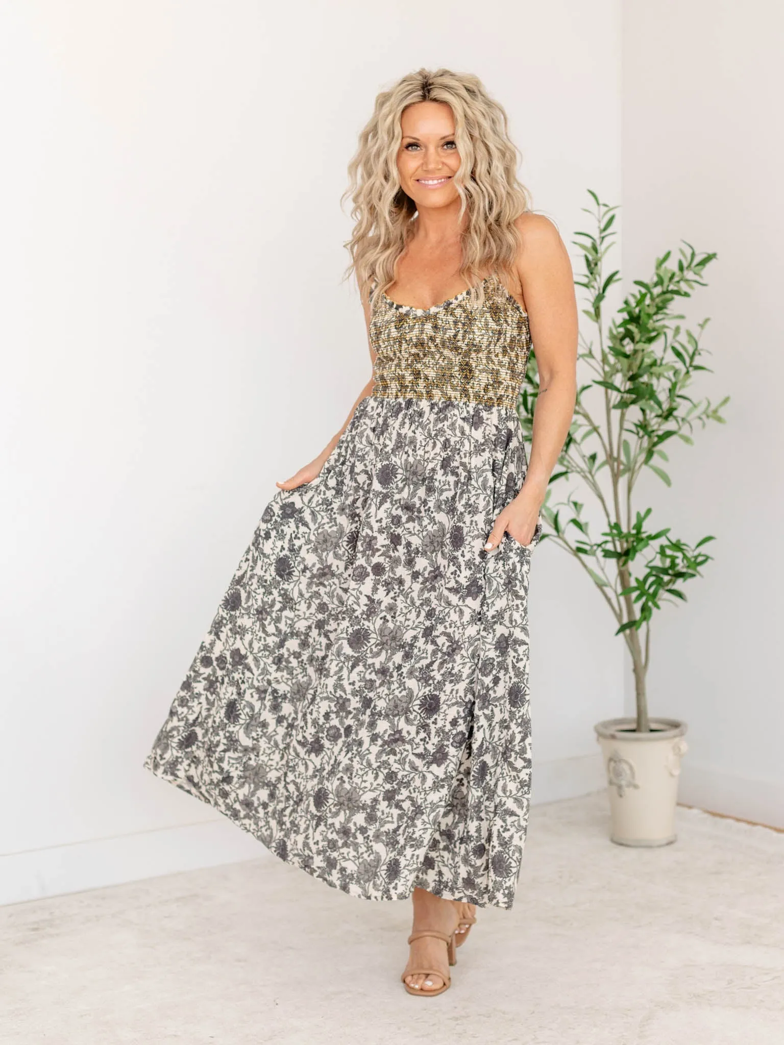 Free People Sweet Nothings Midi Dress