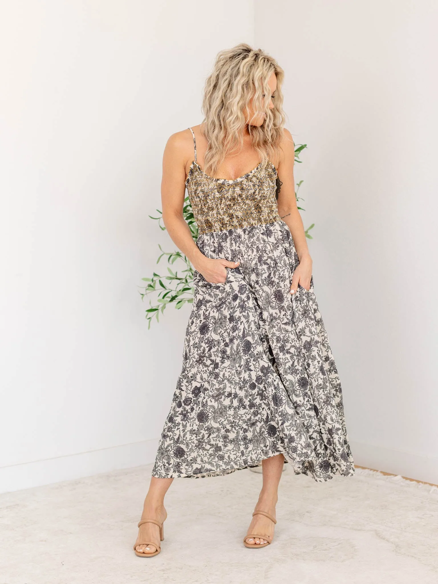 Free People Sweet Nothings Midi Dress