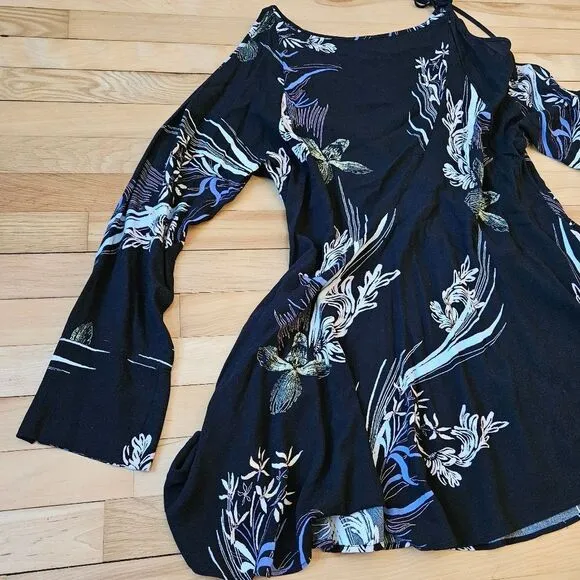 Free People Floral Flowy Dress