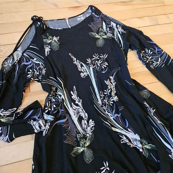 Free People Floral Flowy Dress
