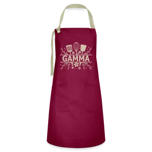Gamma Artisan Apron - Burgundy