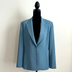 Garfield &amp; Marks Vintage Blue Gray Blazer women’s size 8