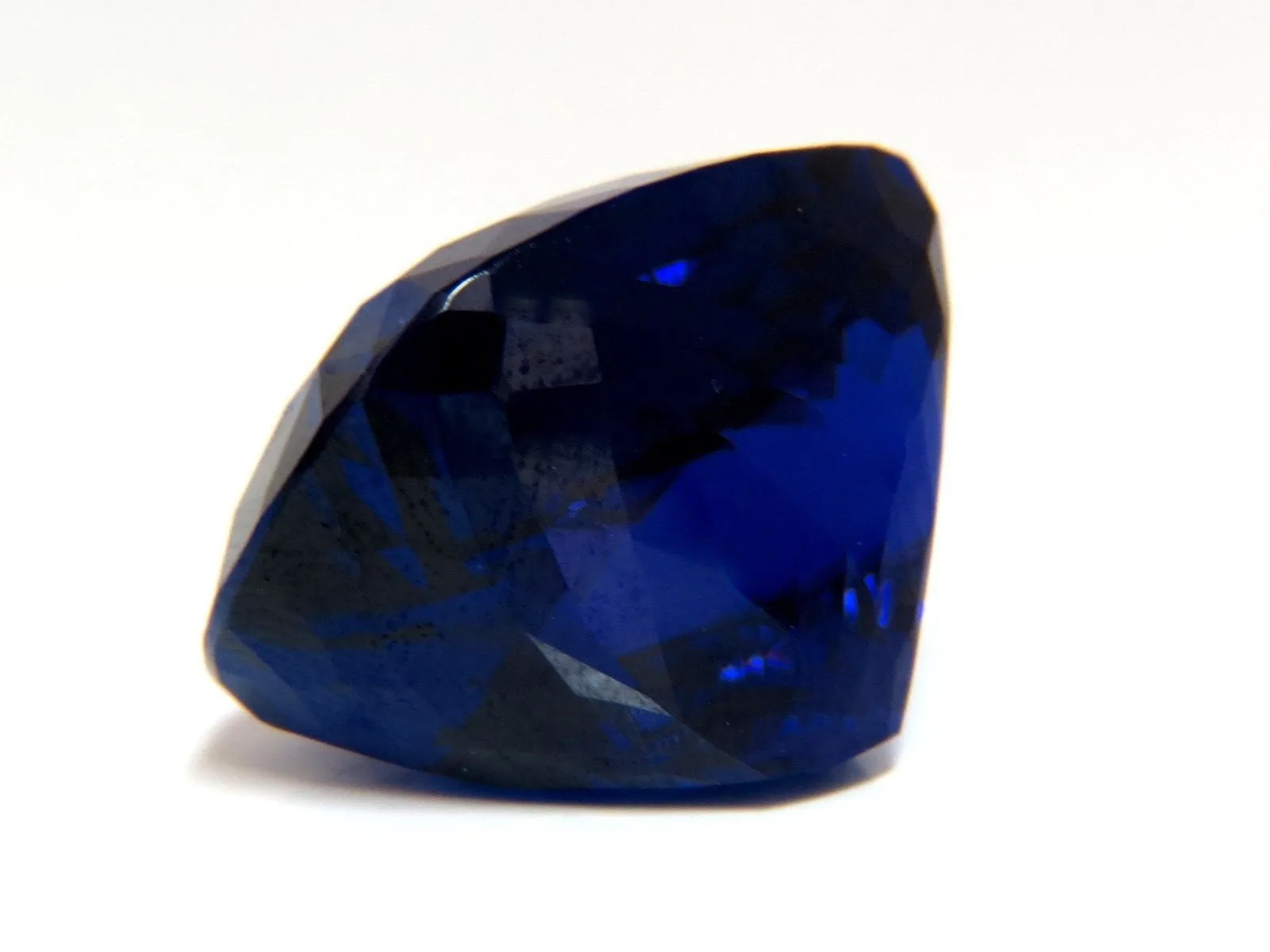GIA Certified 58.21ct Natural Blue Cushion Cut Tanzanite Magnificent