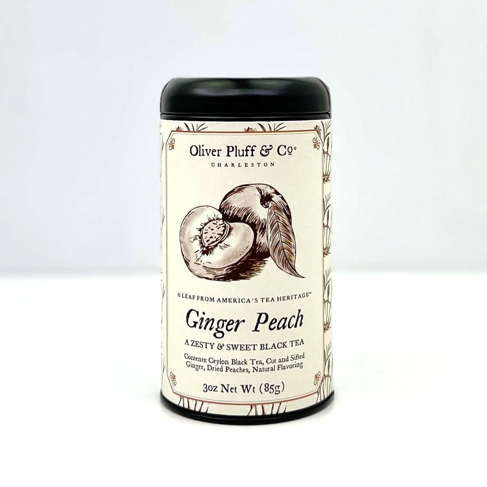 Ginger Peach Tea - Loose in Signature Tea Tin
