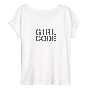GIRL CODE Flowy Women's T-Shirt