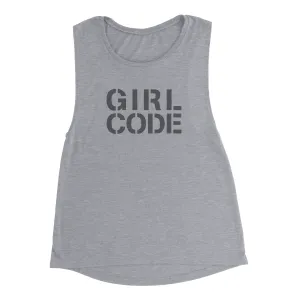 GIRL CODE Women's Flowy Muscle