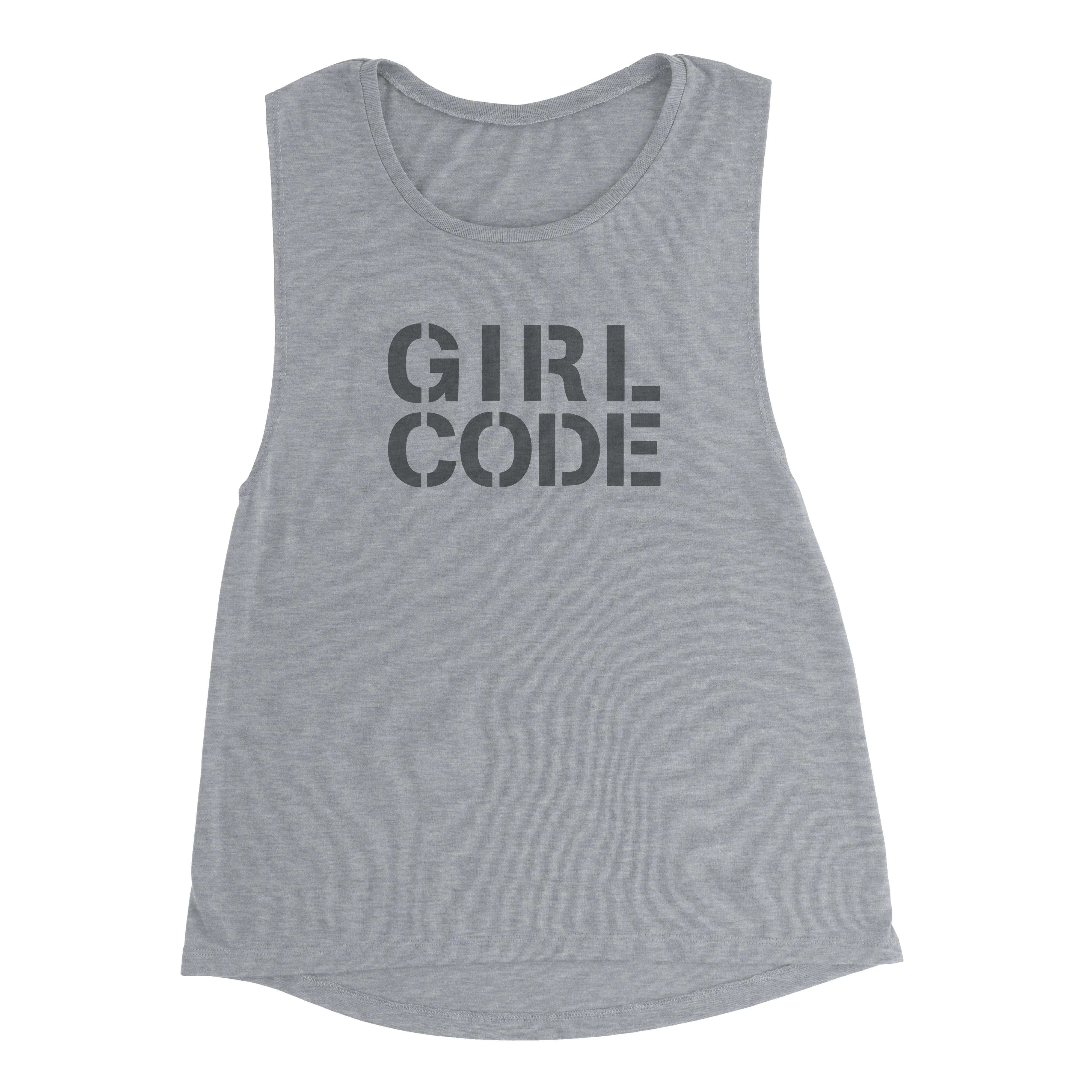 GIRL CODE Women's Flowy Muscle