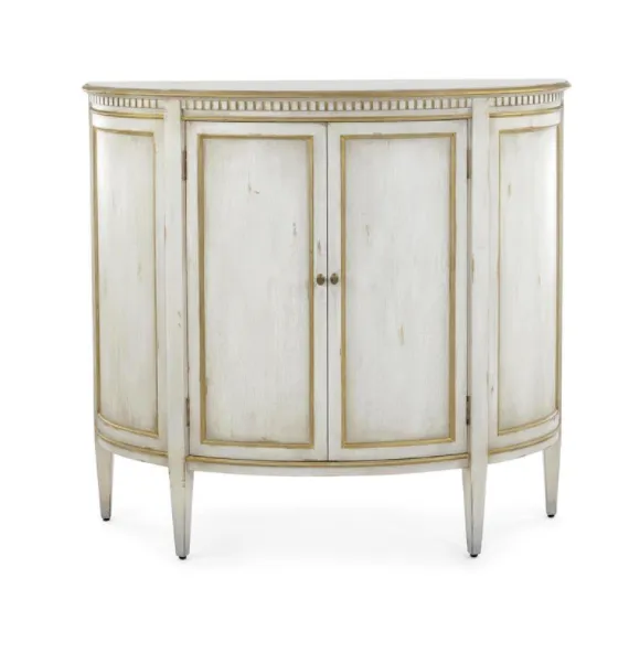 GOLD DETAIL DEMILUNE CABINET