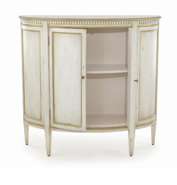 GOLD DETAIL DEMILUNE CABINET