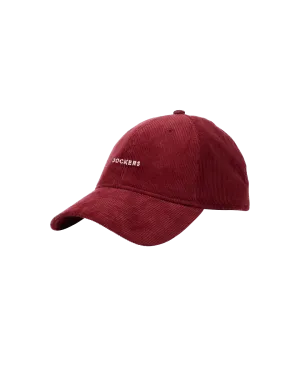 Gorra Dockers de béisbol unisex de pana Tibetan Red