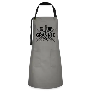 Grannie Artisan Apron - Gray