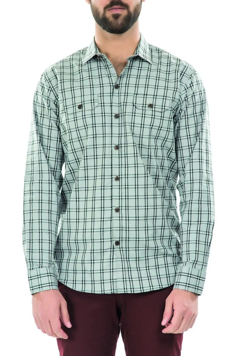 Grey Casual Shirt FS Regular Fit
