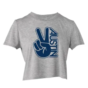 Groovy Austin Flowy Crop Top T-shirt