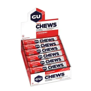 GU Energy Box Energy Chews, Strawberry