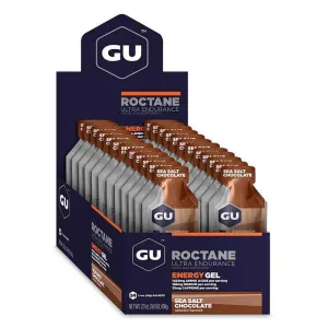 GU Energy Box Roctane Energy Gel, Sea Salt Chocolate